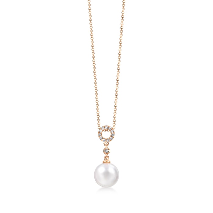 18K Rose Gold Necklace | Chow Sang Sang Jewellery | Daily Luxe | 95380U - 1