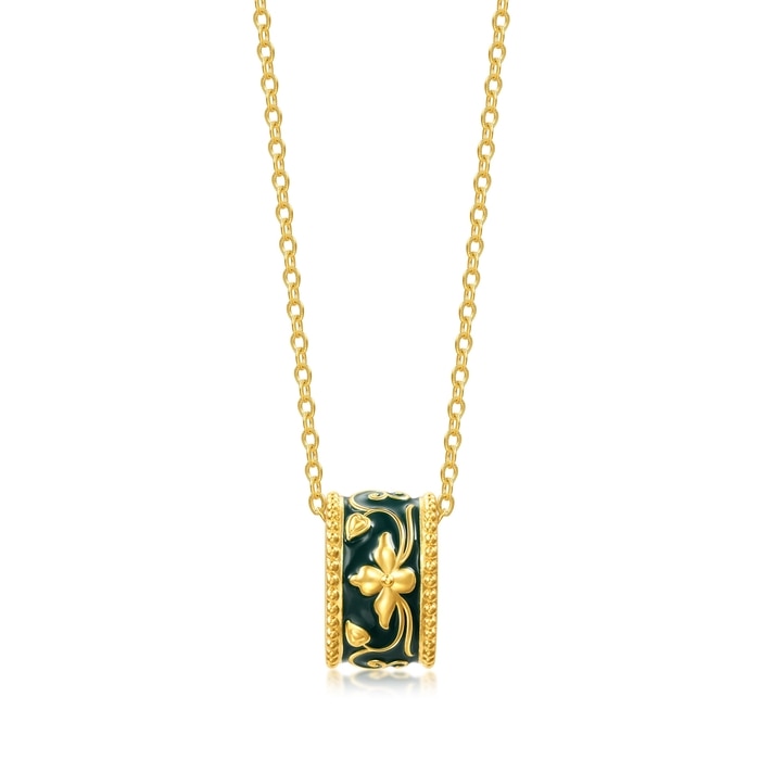 Solid Gold Necklace | Chow Sang Sang Jewellery | Cultural Blessings | 95631U - 1