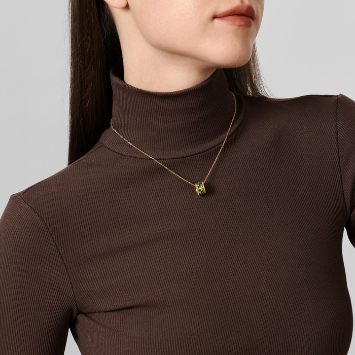 Solid Gold Necklace | Chow Sang Sang Jewellery | Cultural Blessings | 95631U - 3