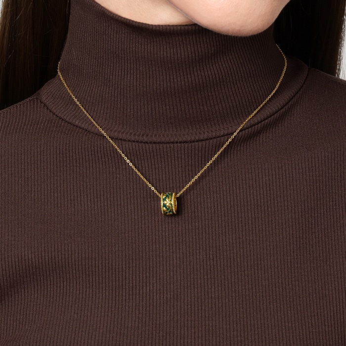 Solid Gold Necklace | Chow Sang Sang Jewellery | Cultural Blessings | 95631U - 2