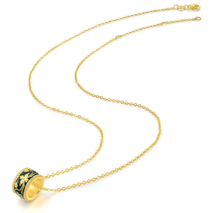 Solid Gold Necklace | Chow Sang Sang Jewellery | Cultural Blessings | 95631U - 4