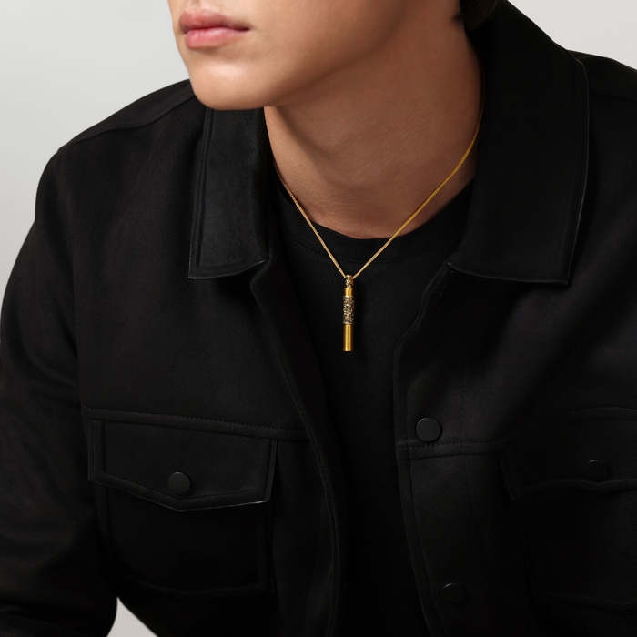 Solid Gold Necklace | Chow Sang Sang Jewellery | Noir | 95754U - 3