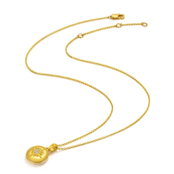 999黃金 頸鍊 | 周生生珠寶 | Gold Rhyme 「金韻羅曼」 | 95988U - 4