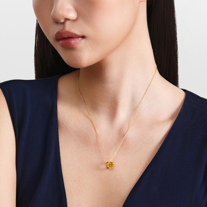 Solid Gold Necklace | Chow Sang Sang Jewellery | 96362U - 3