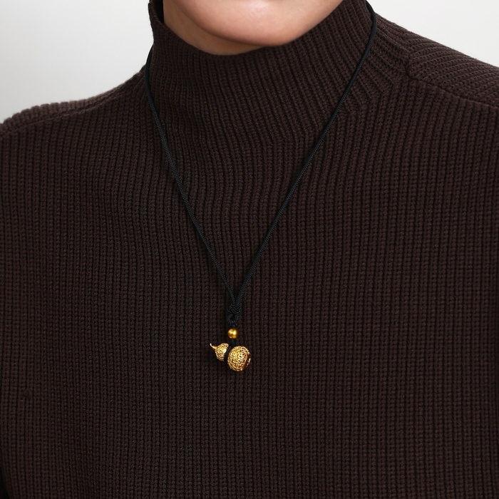 Solid Gold Necklace | Chow Sang Sang Jewellery | Cultural Blessings | 90852Z - 2