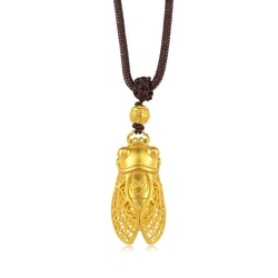 Cultural Blessings - 'The Oriental' 999.9 Gold Cicada