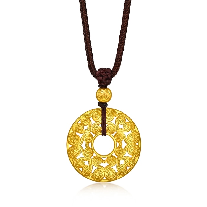 999.9黃金 頸鍊 | 周生生珠寶 | Cultural Blessings 「文化祝福」 | 91429Z - 1