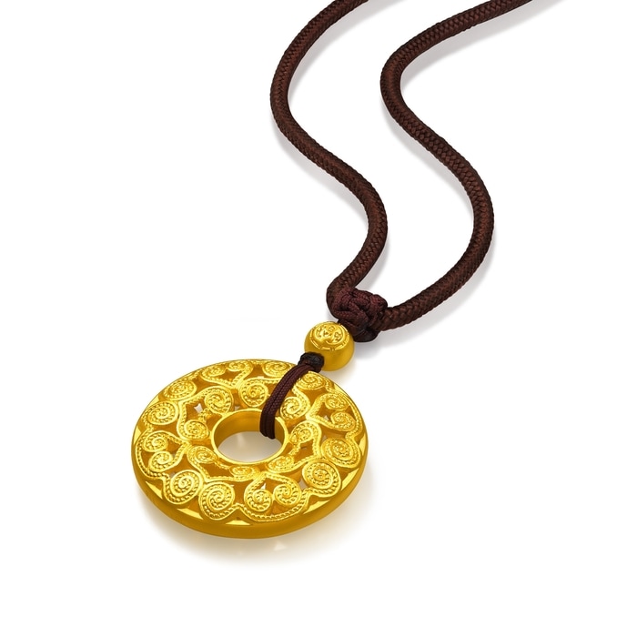 999.9黃金 頸鍊 | 周生生珠寶 | Cultural Blessings 「文化祝福」 | 91429Z - 4