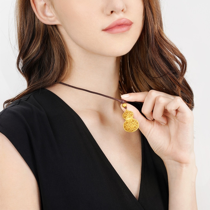 999.9黃金 頸鍊 | 周生生珠寶 | Cultural Blessings 「文化祝福」 | 91437Z - 3