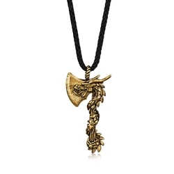 「傳奇」999.9黃金龍頸鍊