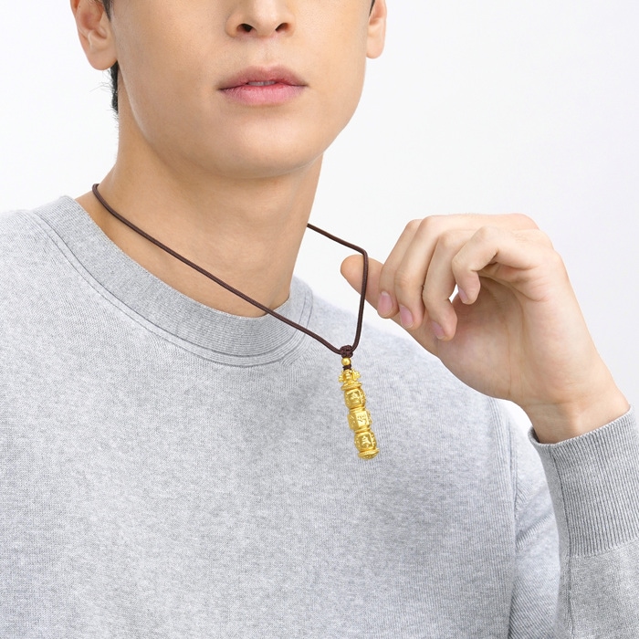 999黃金 頸鍊 | 周生生珠寶 | Cultural Blessings 「文化祝福」 | 92362Z - 3