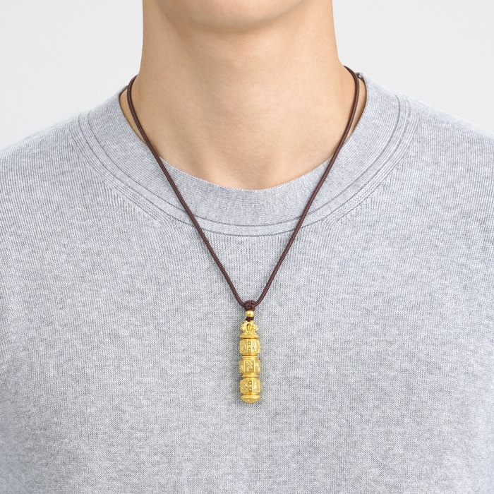 999黃金 頸鍊 | 周生生珠寶 | Cultural Blessings 「文化祝福」 | 92362Z - 2