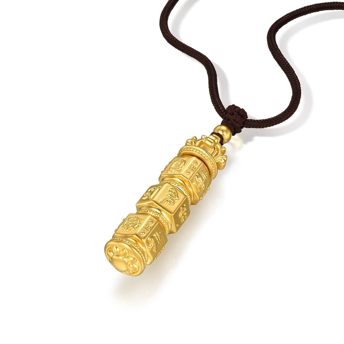 999黃金 頸鍊 | 周生生珠寶 | Cultural Blessings 「文化祝福」 | 92362Z - 4