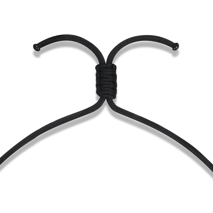 999黃金 頸鍊 | 周生生珠寶 | Noir 「酷黑」 | 92364Z - 6