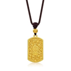 「東方古祖」999.9黃金頸鍊