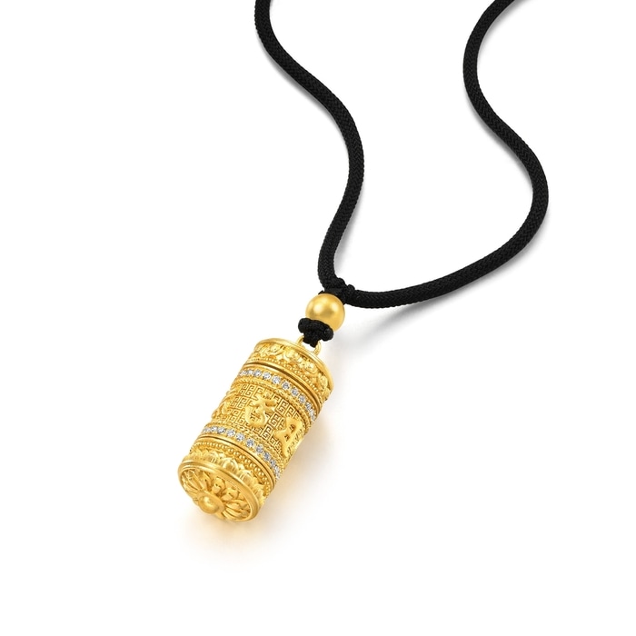 Solid Gold Necklace | Chow Sang Sang Jewellery | Cultural Blessings | 94047Z - 4