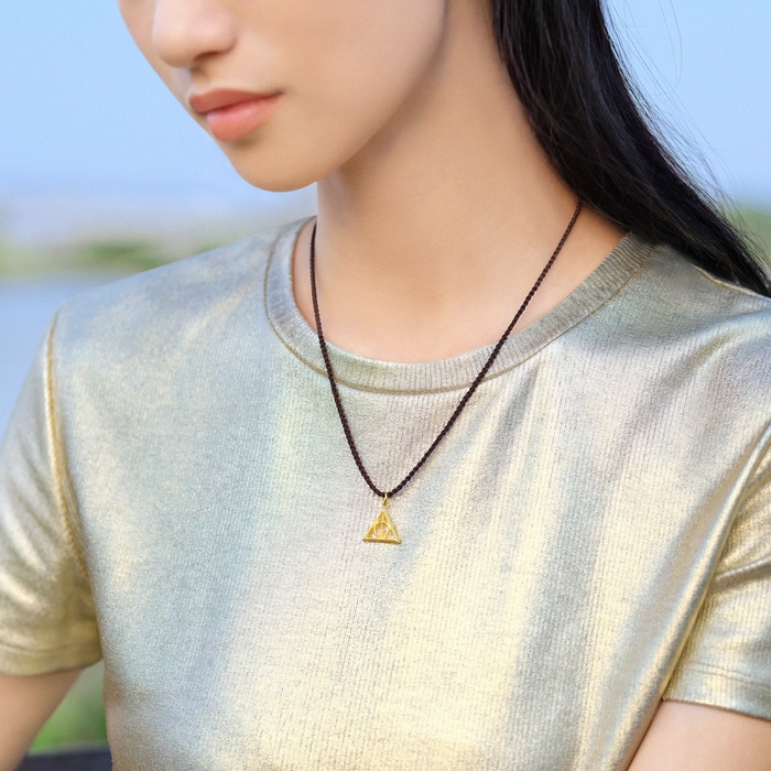 Solid Gold Necklace | Chow Sang Sang Jewellery | 94141Z - 3