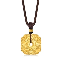 'The Oriental' 999 Gold Necklace
