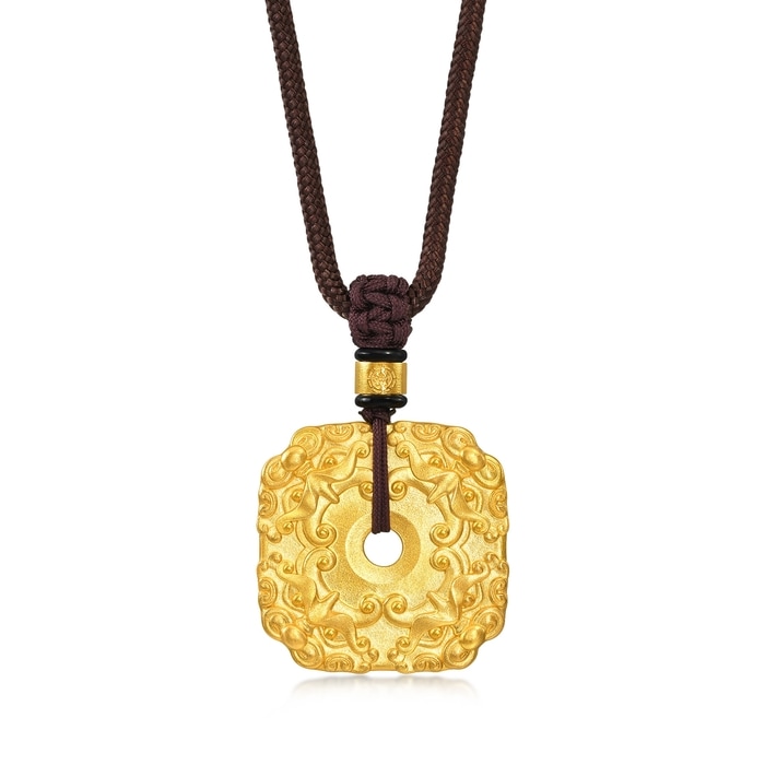 Solid Gold Necklace | Chow Sang Sang Jewellery | Cultural Blessings | 94432Z - 1