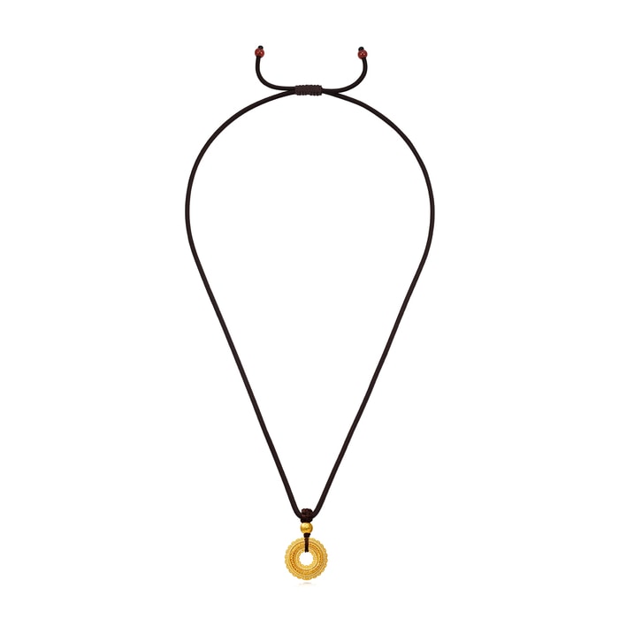 Solid Gold Necklace | Chow Sang Sang Jewellery | Cultural Blessings | 94541Z - 5
