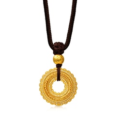 'The Oriental' 999.9 Gold Necklace