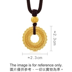 Cultural Blessings - 'The Oriental' 999.9 Gold Necklace
