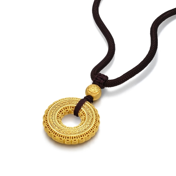 999.9黃金 頸鍊 | 周生生珠寶 | Cultural Blessings 「文化祝福」 | 94541Z - 4