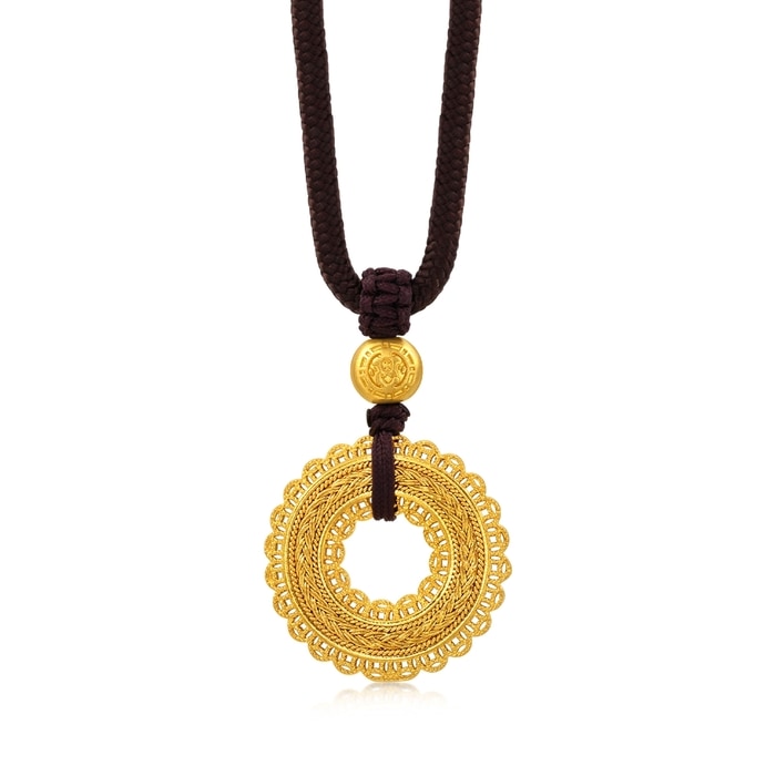 999.9黃金 頸鍊 | 周生生珠寶 | Cultural Blessings 「文化祝福」 | 94541Z - 1