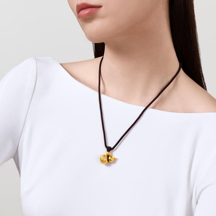 999.9黃金 頸鍊 | 周生生珠寶 | Cultural Blessings 「文化祝福」 | 94547Z - 3