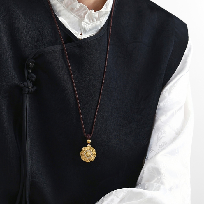 999.9黃金 頸鍊 | 周生生珠寶 | Cultural Blessings 「文化祝福」 | 94548Z - 2