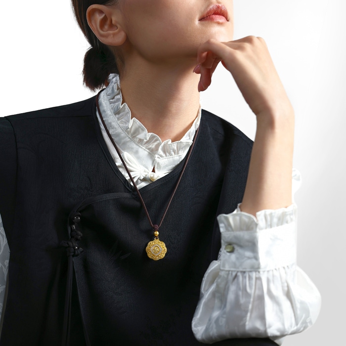 999.9黃金 頸鍊 | 周生生珠寶 | Cultural Blessings 「文化祝福」 | 94548Z - 3