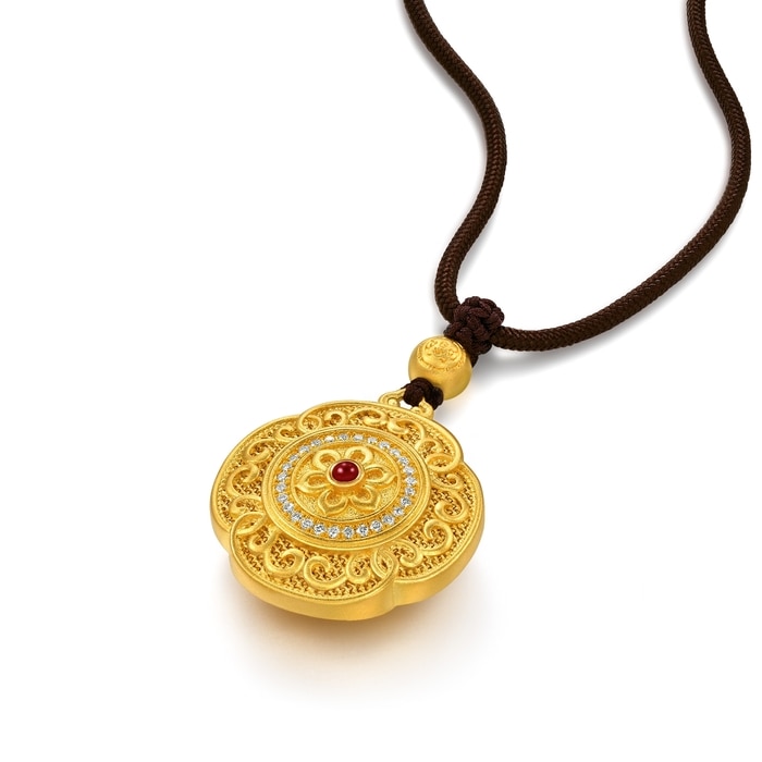 999.9黃金 頸鍊 | 周生生珠寶 | Cultural Blessings 「文化祝福」 | 94550Z - 4