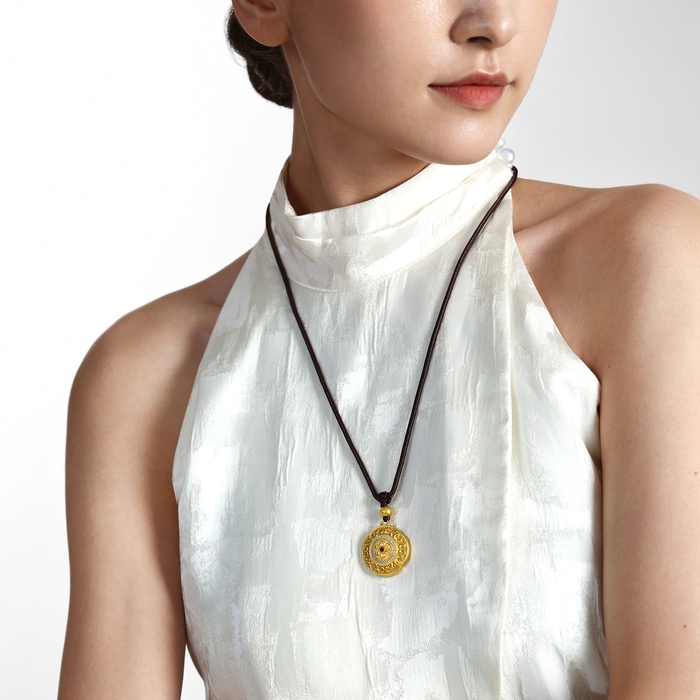 999.9黃金 頸鍊 | 周生生珠寶 | Cultural Blessings 「文化祝福」 | 94550Z - 3