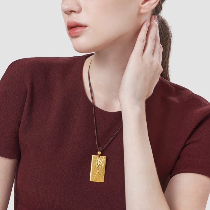 Solid Gold Necklace | Chow Sang Sang Jewellery | Cultural Blessings | 94941Z - 3