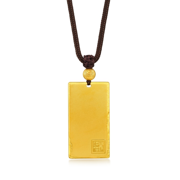 Solid Gold Necklace | Chow Sang Sang Jewellery | Cultural Blessings | 94941Z - 5