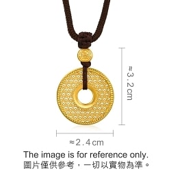 Cultural Blessings Oriental 999.9 Gold Necklace