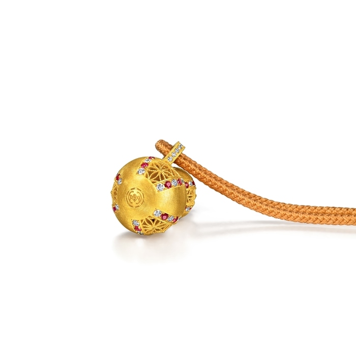 Solid Gold Necklace | Chow Sang Sang Jewellery | Cultural Blessings | 96234Z - 6