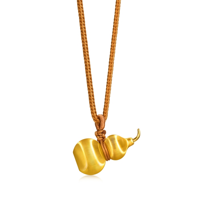 Solid Gold Necklace | Chow Sang Sang Jewellery | Cultural Blessings | 96638Z - 1