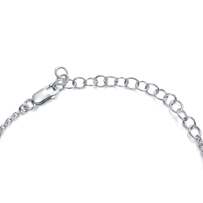 18K白色黄金 手鍊 | 周生生珠寶 | 48044B - 5