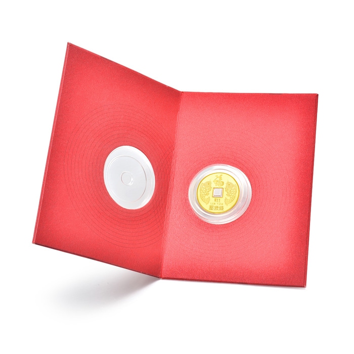 999.9黃金 金片 | 周生生珠寶 | 86830D - 4