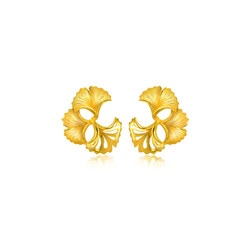 「花卉篇」999.9黃金耳環