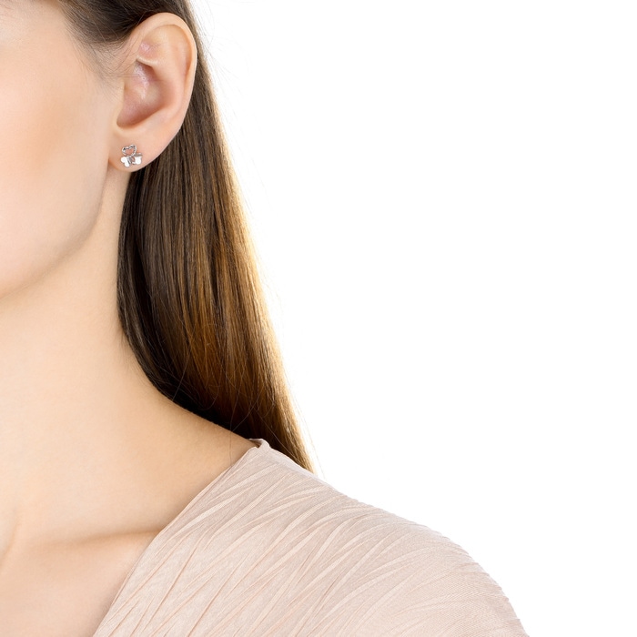 950 Platinum Earring | Chow Sang Sang Jewellery | 83767E - 2