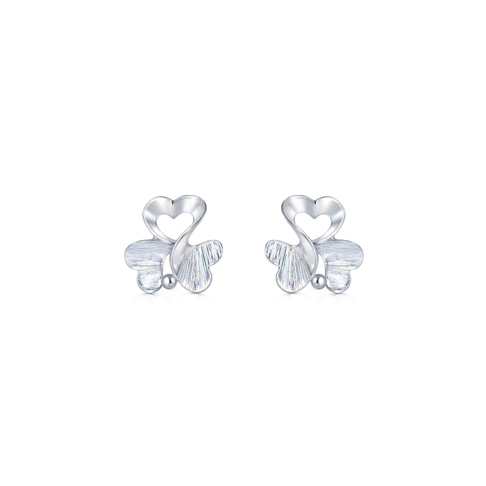 950 Platinum Earring | Chow Sang Sang Jewellery | 83767E - 1