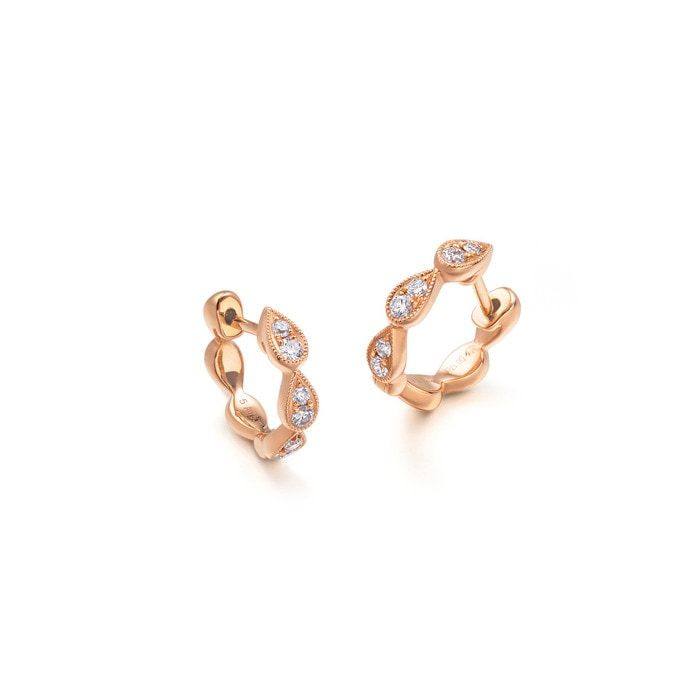 18K Rose Gold Earring | Chow Sang Sang Jewellery | Daily Luxe | 86173E - 4