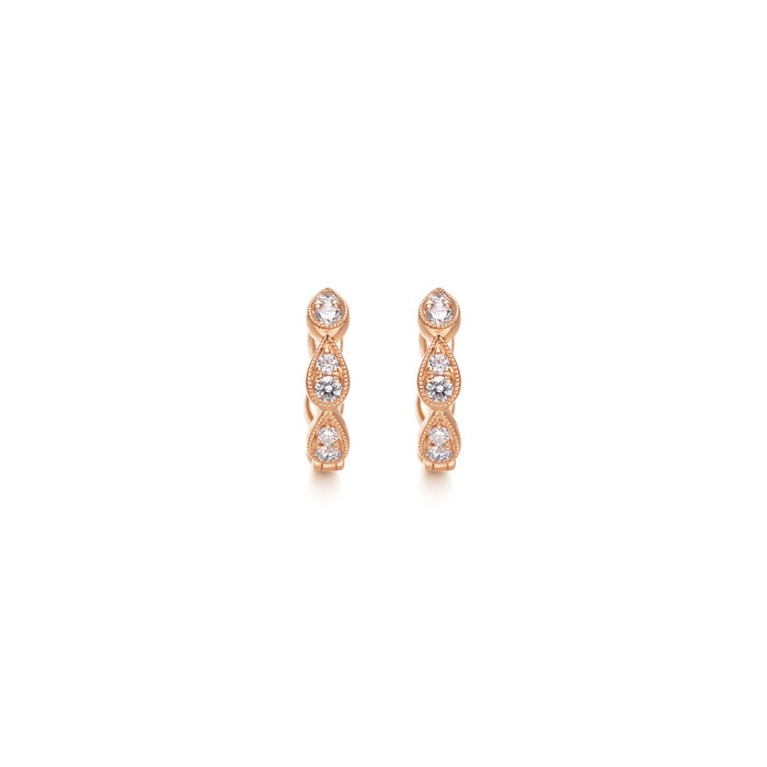 18K Rose Gold Earring | Chow Sang Sang Jewellery | Daily Luxe | 86173E - 1