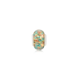 Murano Glass 彩色玻璃珠  配件: 塑料