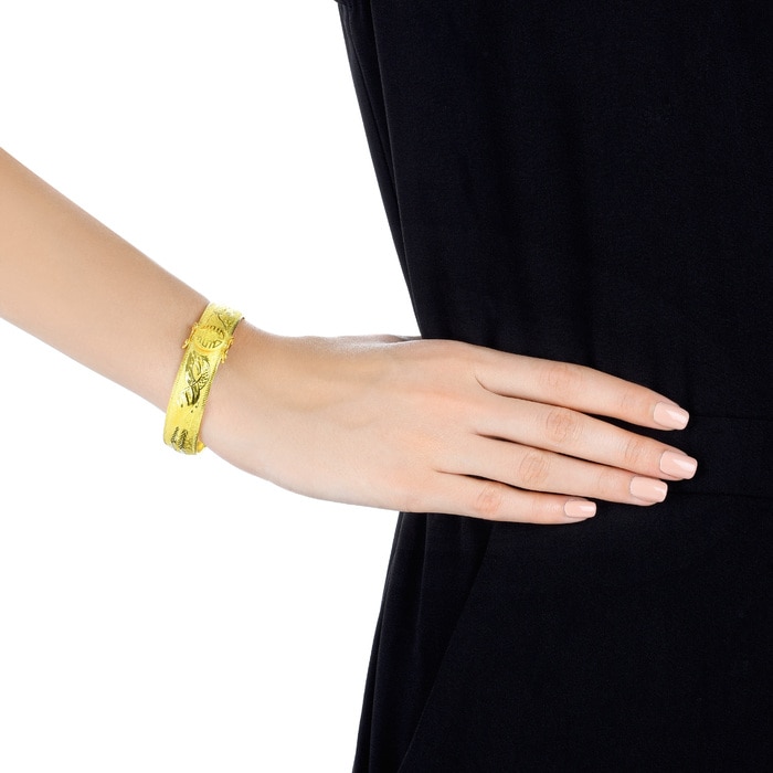 999.9黃金 手鐲 | 周生生珠寶 | 生生有囍 | 90044K - 2