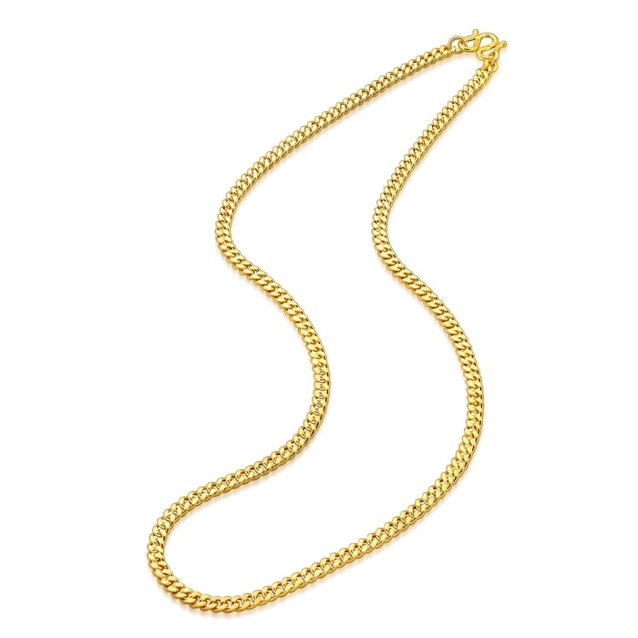 999.9 Gold Necklace | 09223N(45 cm/~0.706 tael) | Chow Sang