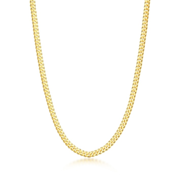 999.9 Gold Necklace | 09223N(45 cm/~0.722 tael) | Chow Sang