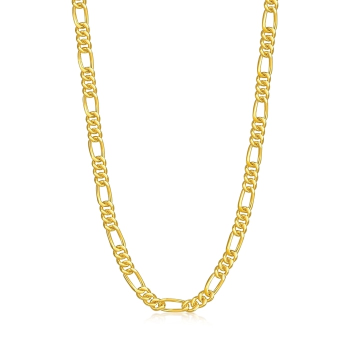 Solid Gold Necklace | Chow Sang Sang Jewellery | Machinery Chain | 09246N - 1